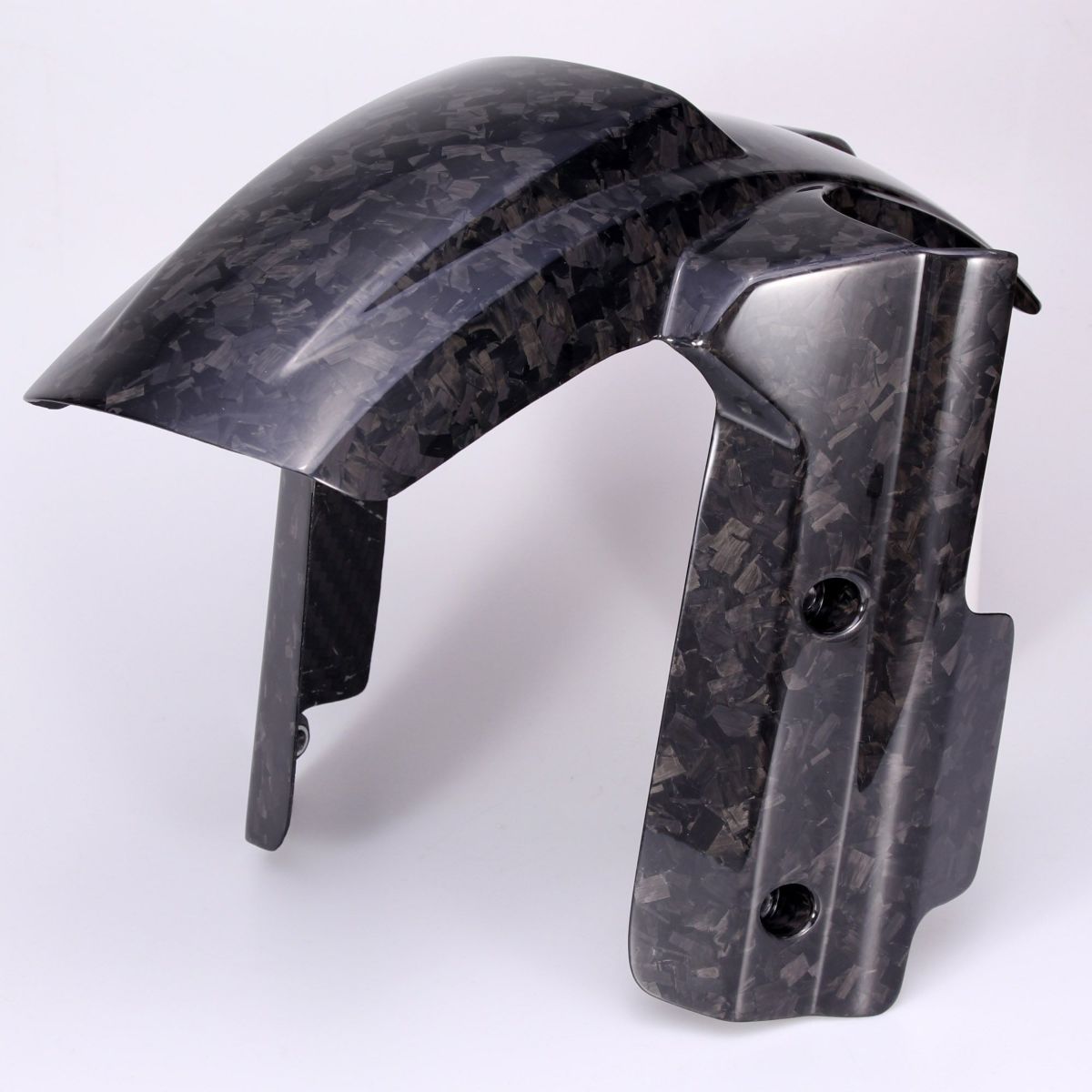  パンアメリカ ドライカーボン フロントフェンダー (フォージド/艶有り)