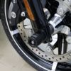 2024以降 ロードグライド、ストリートグライド フロントアクスルスライダー (ブラック) スピードラ