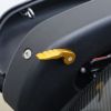 M8ソフテイル ローライダーST、エルディアブロ、スポーツグライド サドルバッグラッチレバー (ゴールド) スピードラ