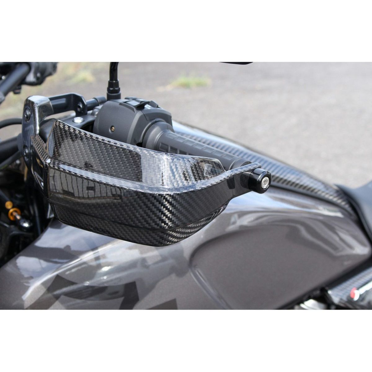 パンアメリカ ドライカーボンハンドガード (綾織り/艶有り) SPEEDRA1