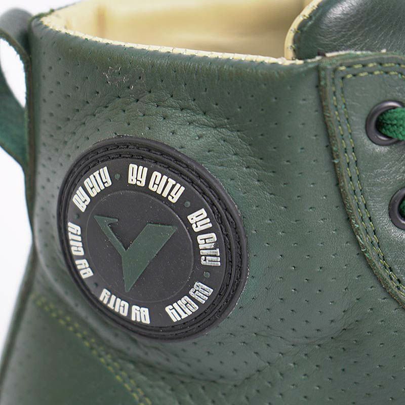 TRADITION 2 レザー ライディングシューズ グリーン By City 3