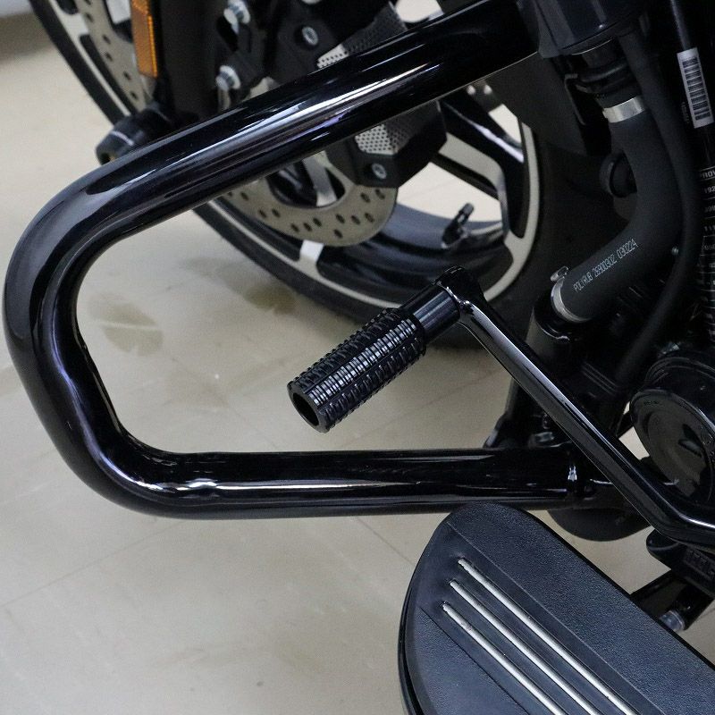 ハーレー アルミ削り出し シフトペグ (ブラック) スピードラ