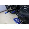 ハーレー アルミ削り出し シフトペグ (ブルー) スピードラ3