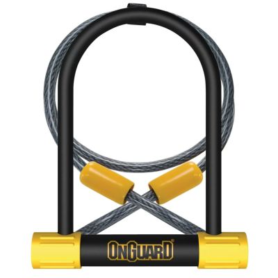 オンガード ブルドッグ8012 ケーブル付Uロック・セキュリティーロック
