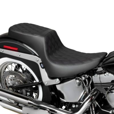 2000～2017 FLソフテイル、2000～2005 FXソフテイル プレデター3 2UPシート (ダブルダイアモンド/ブラック) ドラッグスペシャリティーズ
