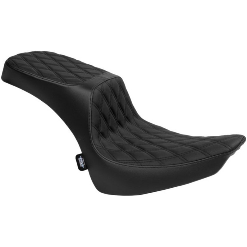  2000～2017 FLソフテイル、2000～2005 FXソフテイル プレデター3 2UPシート (ダブルダイアモンド/ブラック)2