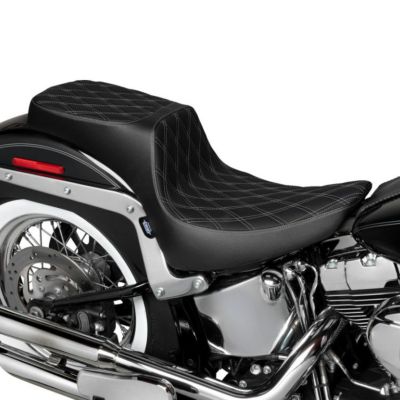 2000～2017 FLソフテイル、2000～2005 FXソフテイル プレデター3 2UPシート (ダブルダイアモンド/シルバー) ドラッグスペシャリティーズ