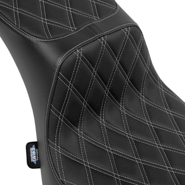 2000～2017 FLソフテイル、2000～2005 FXソフテイル プレデター3 2UPシート (ダブルダイアモンド/シルバー)3