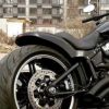 M8 ブレイクアウト ファットボーイ ワイドボバー リアフェンダー LEDテール、ウインカーセット ビビッドブラック HOGWORKZ