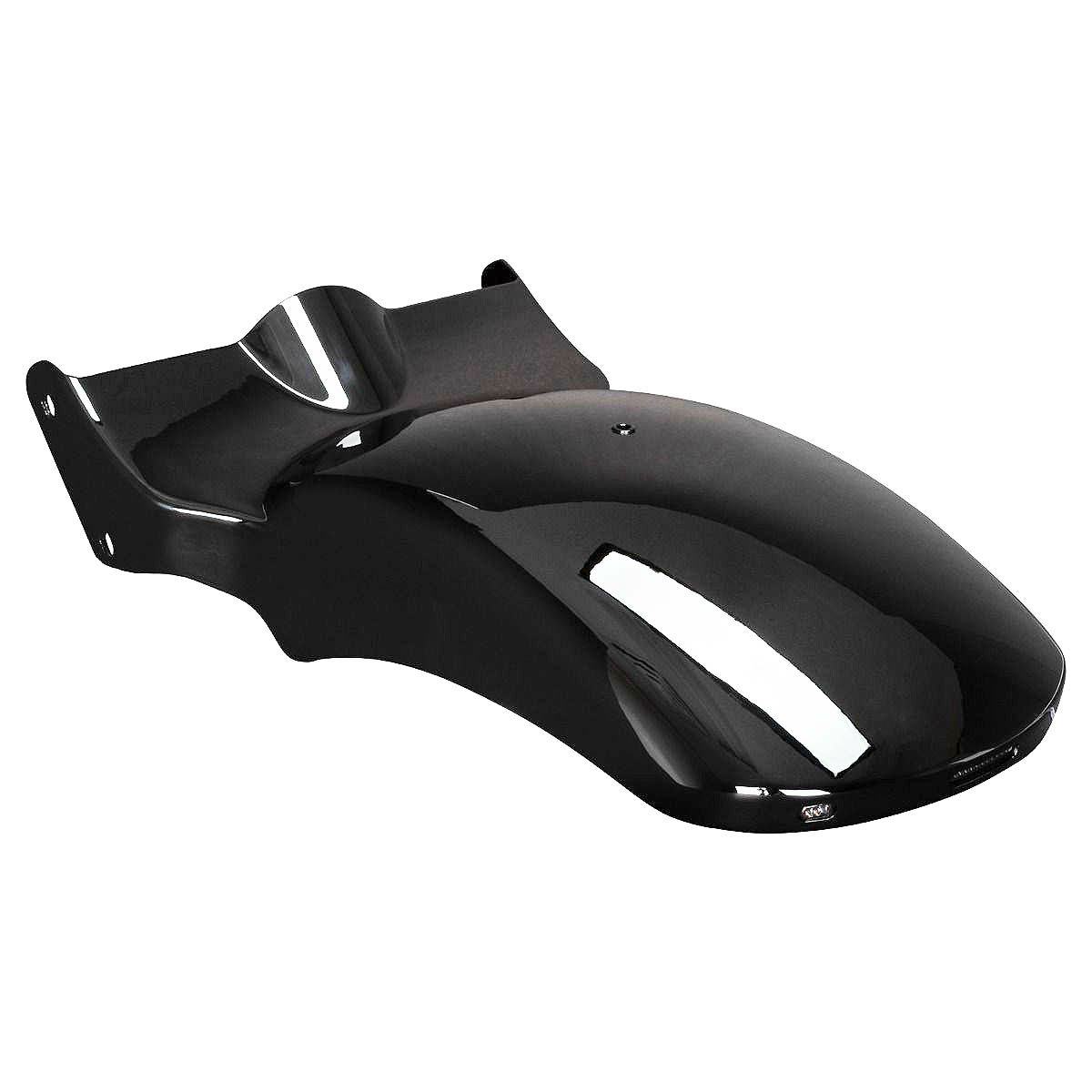 M8 ブレイクアウト ファットボーイ ワイドボバー リアフェンダー LEDテール、ウインカーセット ビビッドブラック HOGWORKZ 3