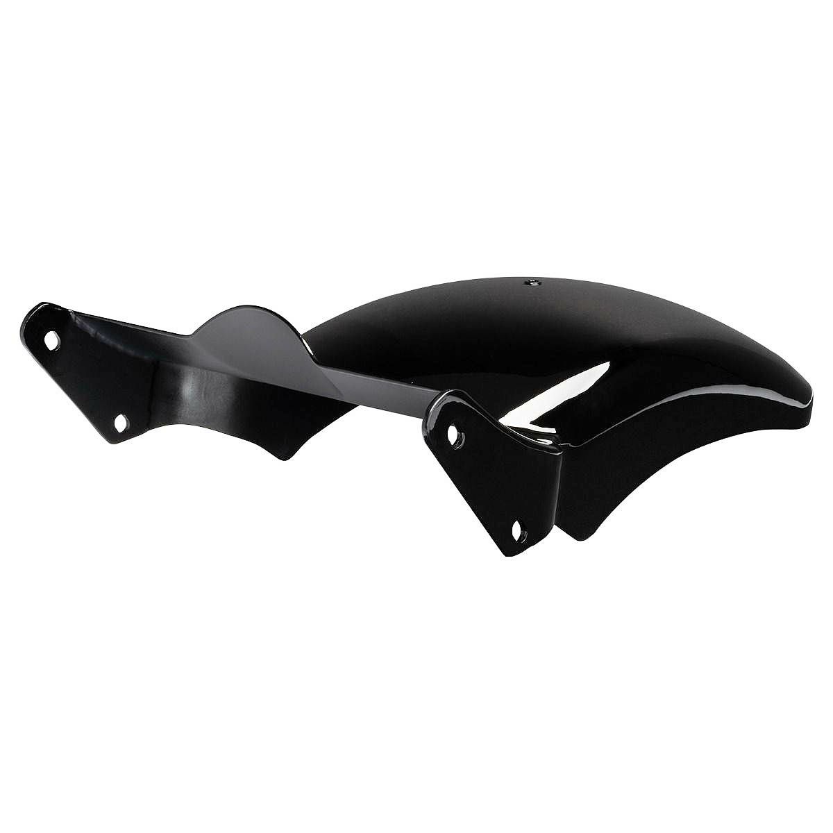 M8 ブレイクアウト ファットボーイ ワイドボバー リアフェンダー LEDテール、ウインカーセット ビビッドブラック HOGWORKZ 4