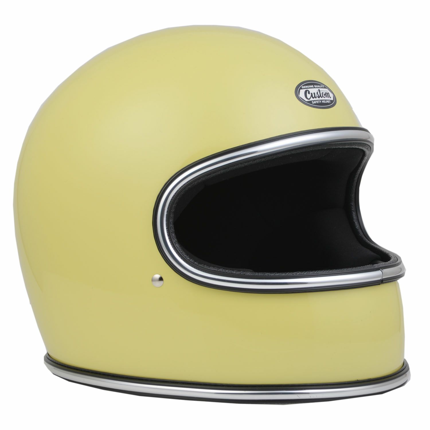 DIN MARKET CUSTOM LOT-700 ヘルメット ゴールドウッドイエロー
