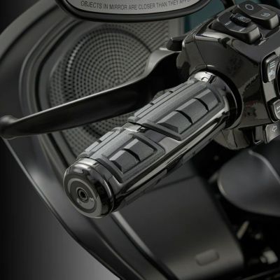ハーレー シケイン ハンドグリップ 電子制御スロットル用 (ブラック) シロ