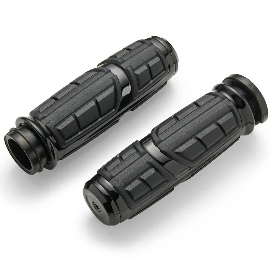 ハーレー シケイン ハンドグリップ 電子制御スロットル用 (ブラック)1