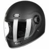 ILM Z503シリーズ レトロ フルフェイスヘルメット マットブラック