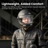 ILM Z503シリーズ レトロ フルフェイスヘルメット マットブラック 9