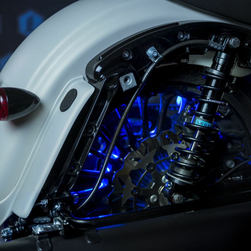 2014以降 ツーリング REVO ARC リモートリザーバー付リアサスペンション 14インチ・スタンダード (ブラック)