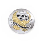LIVE TO RIDE コレクション タイマーカバー ゴールド 【スポーツスター】