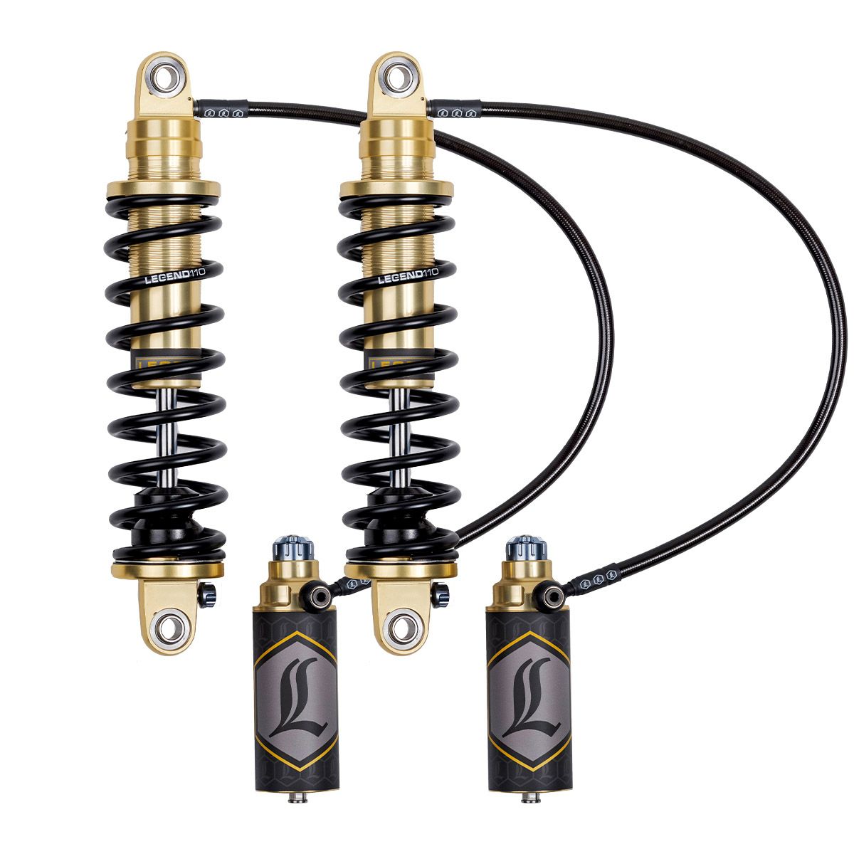 2014以降 ツーリング REVO ARC リモートリザーバー付リアサスペンション 14インチ・スタンダード (ゴールド)1