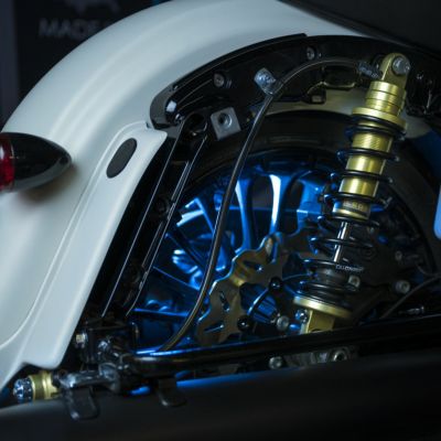 2009～2013 ツーリング REVO ARC リモートリザーバー付リアサスペンション 13インチ・スタンダード (ゴールド) レジェンドサスペンション