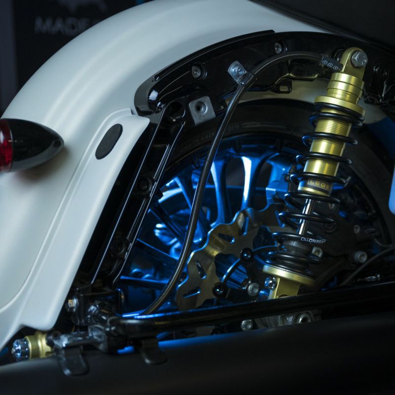 2009～2013 ツーリング REVO ARC リモートリザーバー付リアサスペンション 14インチ・スタンダード (ゴールド)