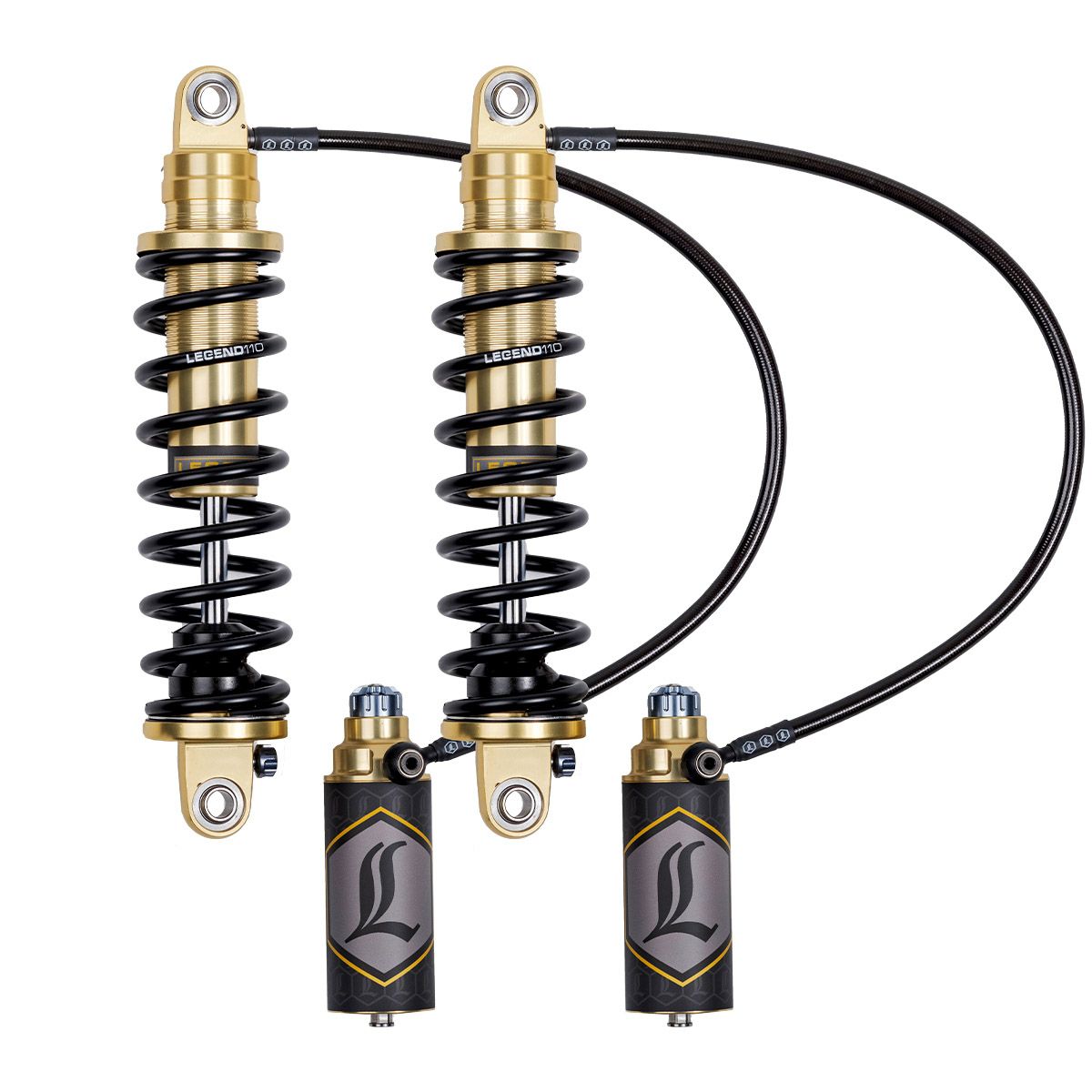 2009～2013 ツーリング REVO ARC リモートリザーバー付リアサスペンション 14インチ・スタンダード (ゴールド)1