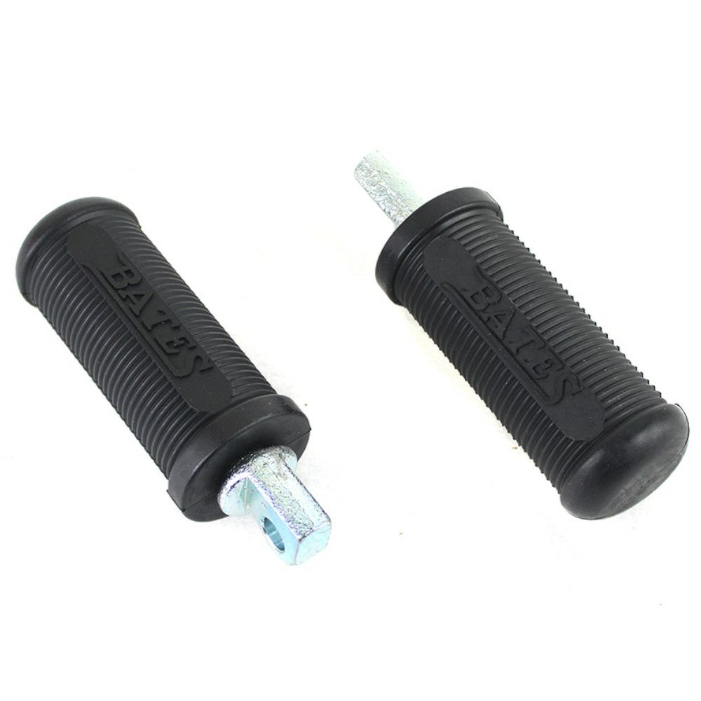 V-TWIN BATES レプリカフットペグ ブラック