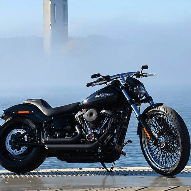 ストレートライズ 2インチ径 ハーレー Tバー 4インチ (ポリッシュ)