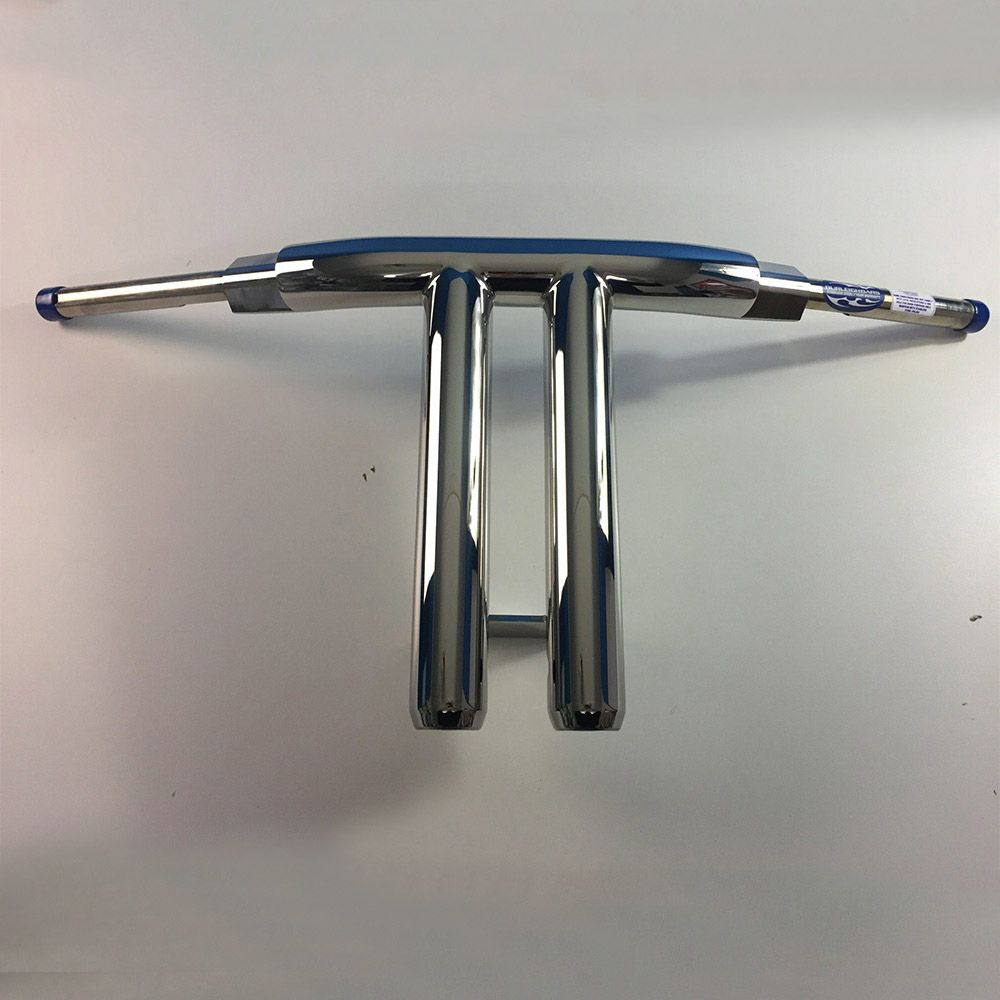 ストレートライズ 2インチ径 ハーレー Tバー 8インチ (ポリッシュ)