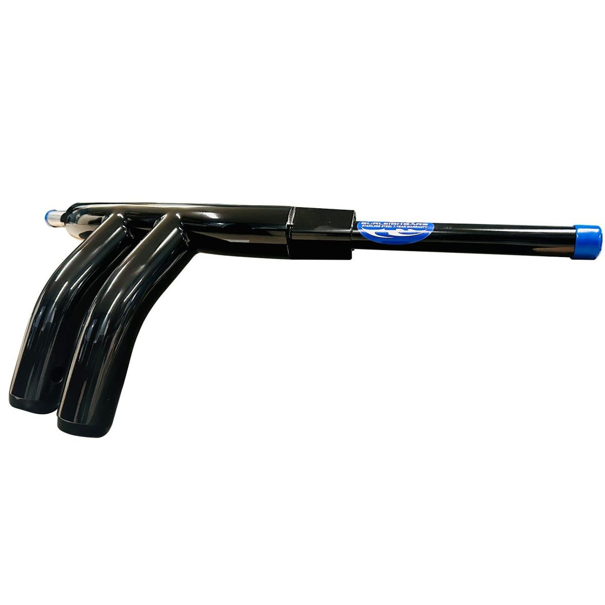 プルバックスタイル 2インチ径 ハーレー Tバー 8インチ (グロスブラック)