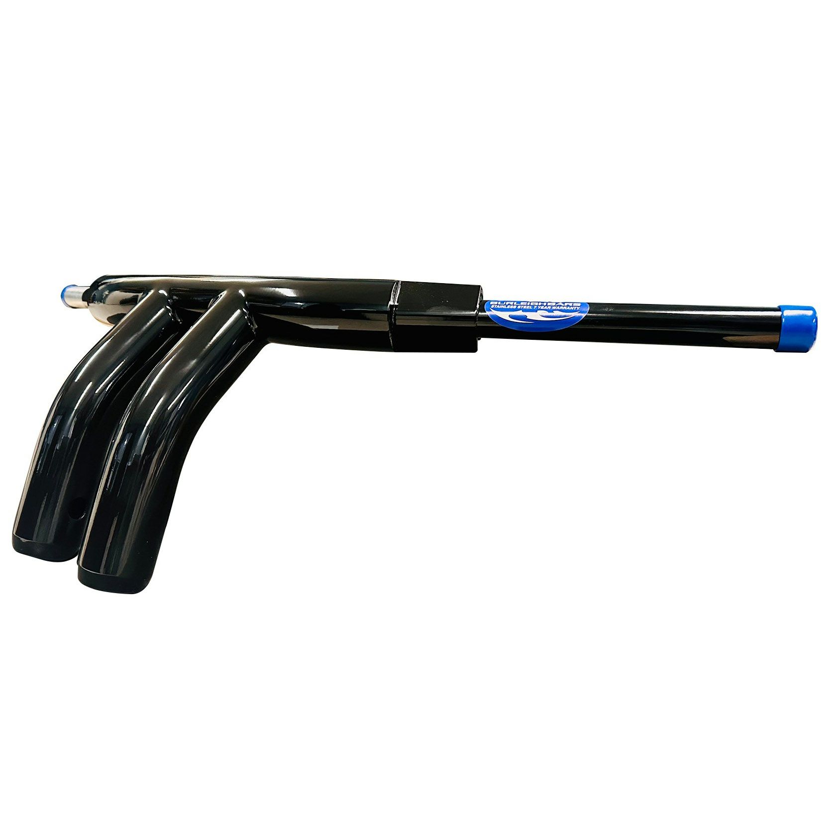 プルバックスタイル 2インチ径 ハーレー Tバー 8インチ (グロスブラック)