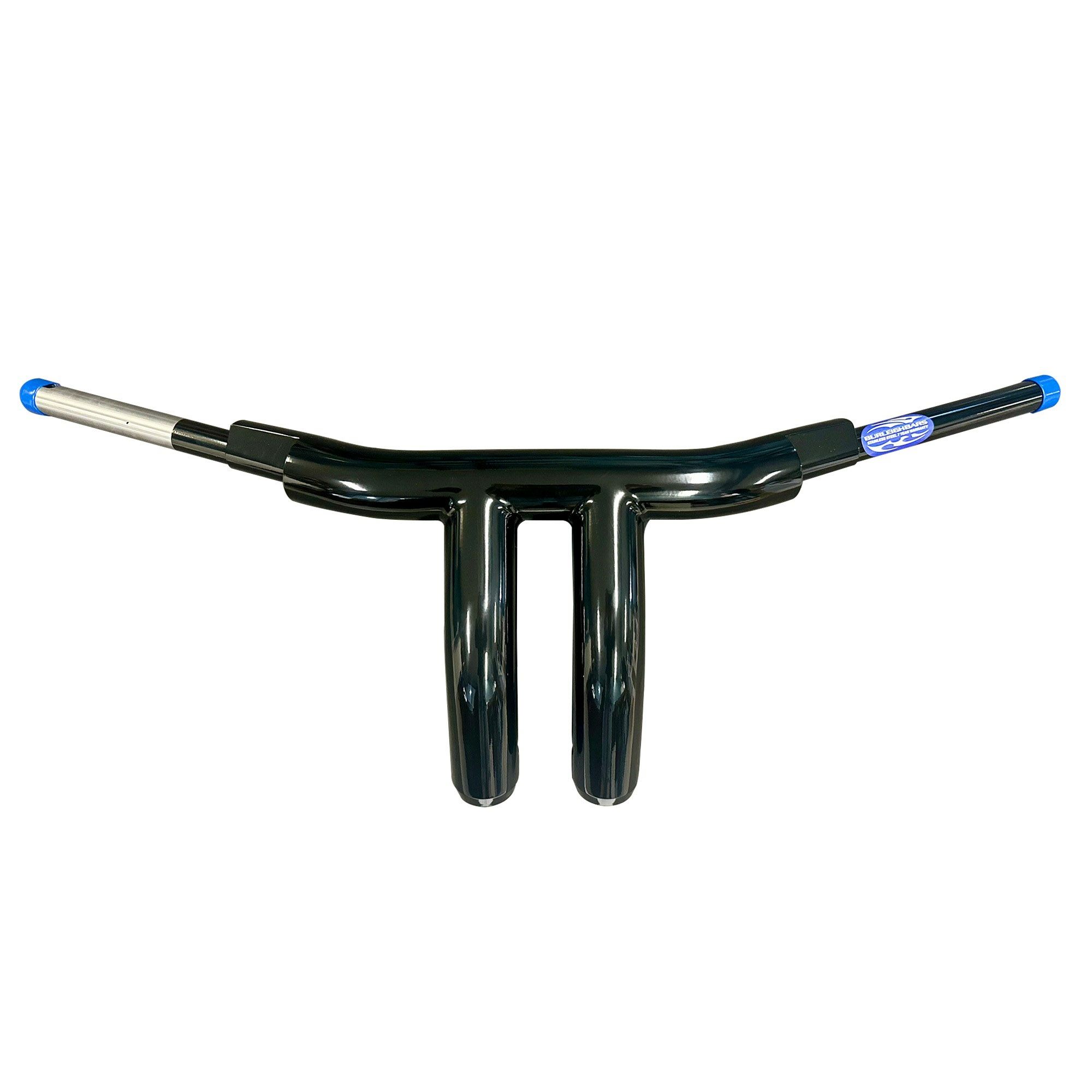 プルバックスタイル 2インチ径 ハーレー Tバー 8インチ (グロスブラック)1