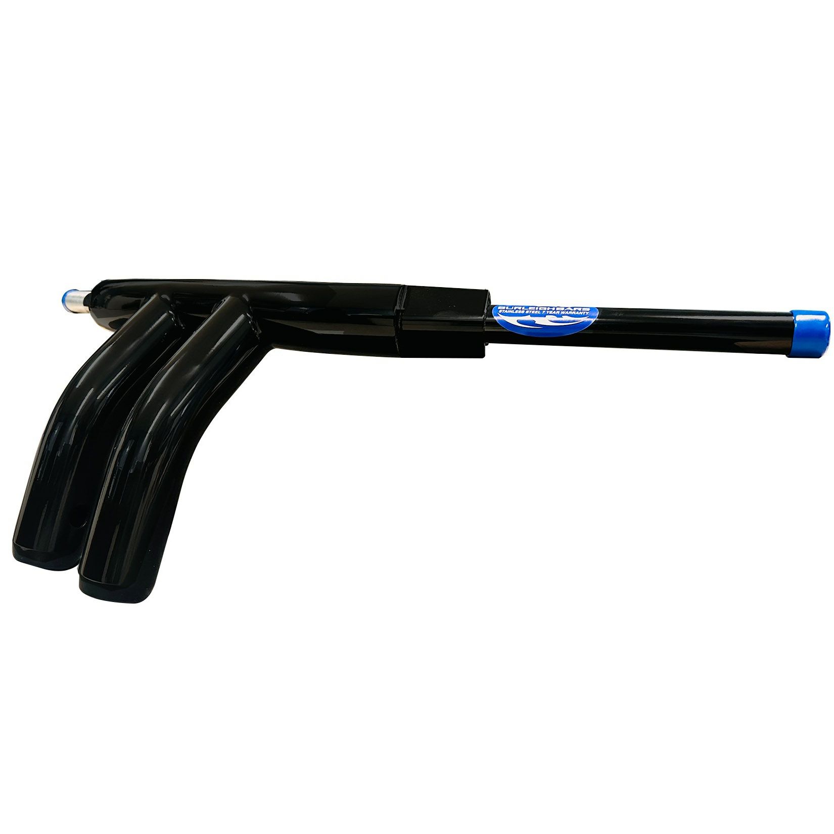 プルバックスタイル 2インチ径 ハーレー Tバー 8インチ (サテンブラック)