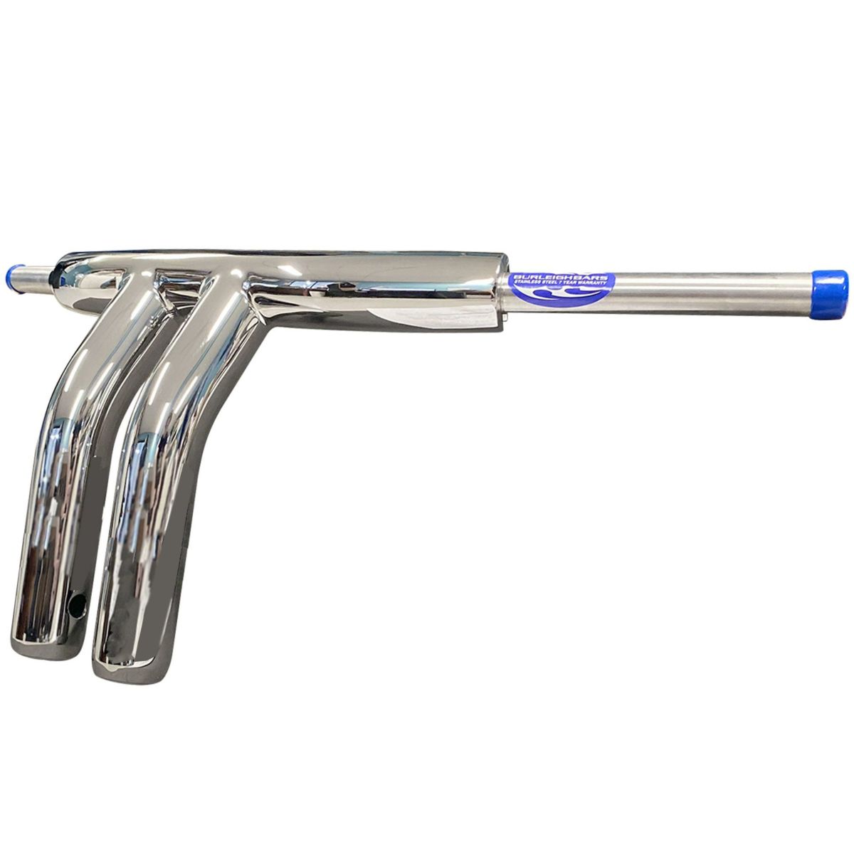 プルバックスタイル 2インチ径 ハーレー Tバー 10インチ (ポリッシュ)2