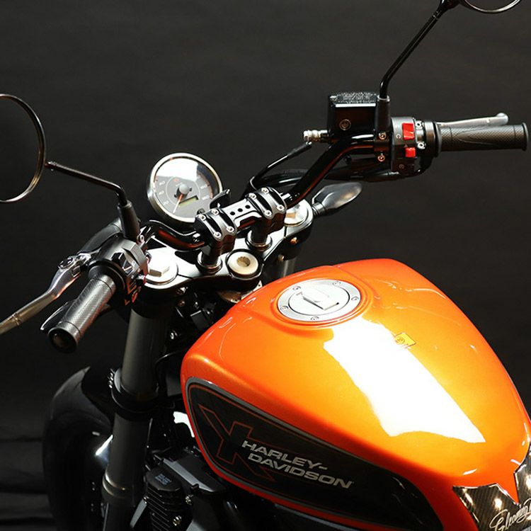 ハーレー X350 トラディショナルXLハンドルバー グリ―ミングワークス 