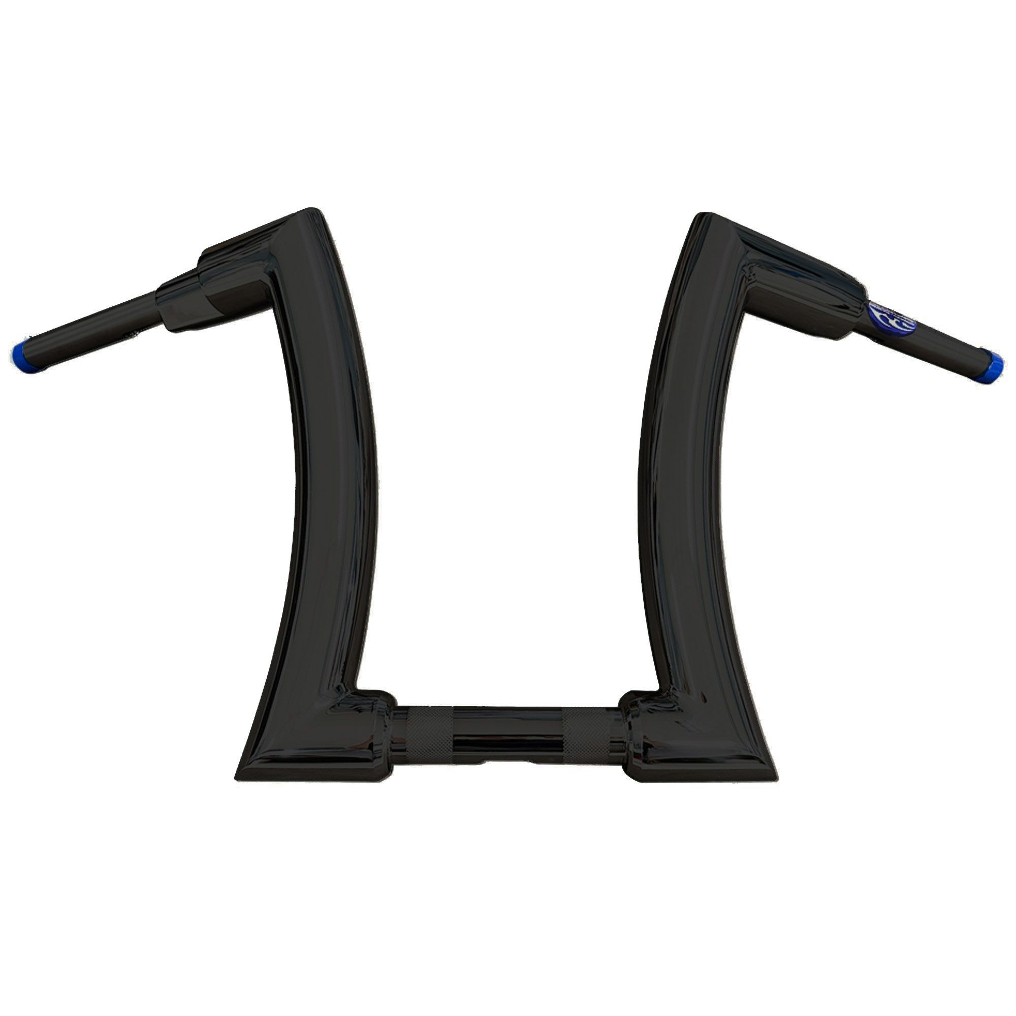 リバースハイボール 2インチ径 ハーレー ハンドルバー 14インチ (サテンブラック)1