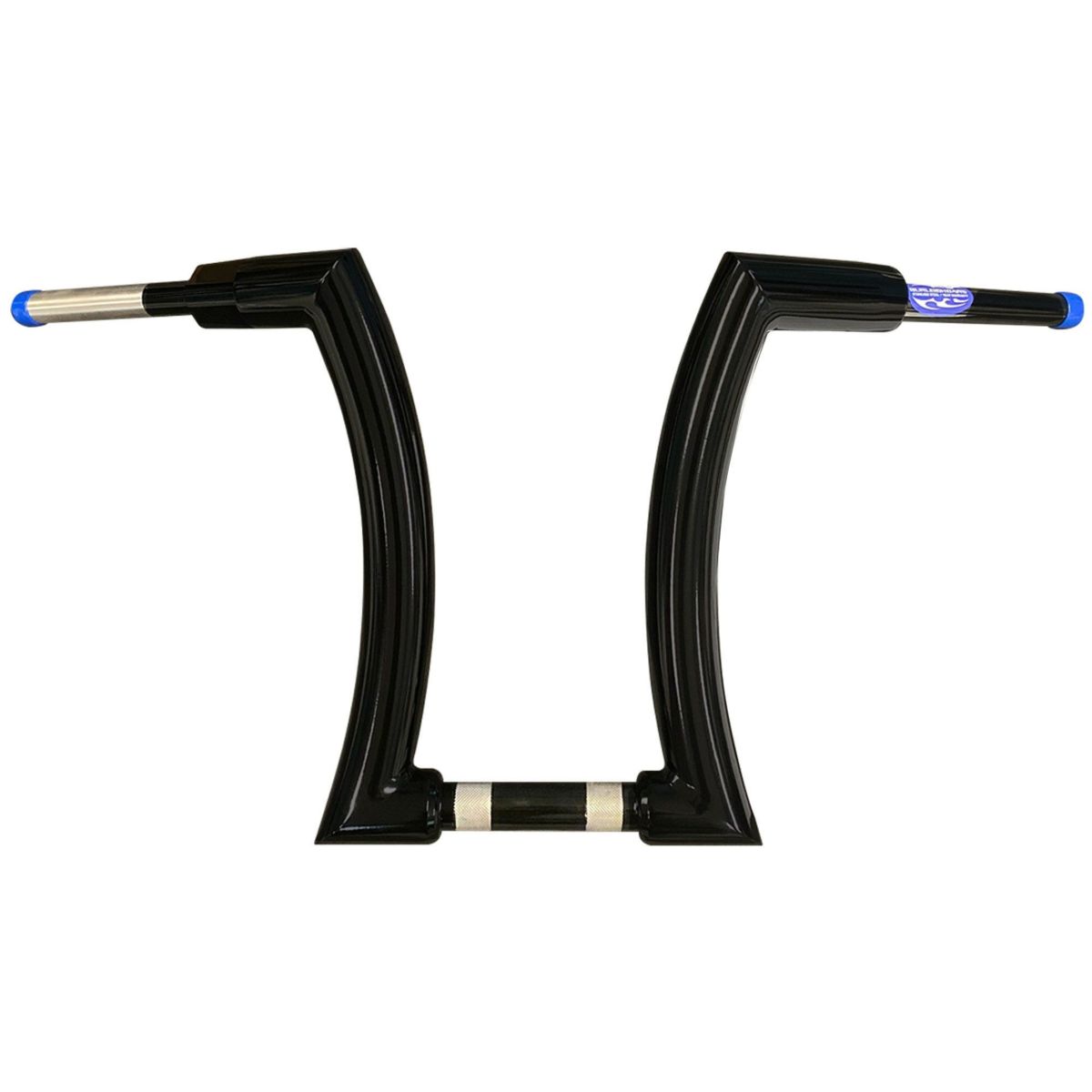 リバースハイボール 2インチ径 ハーレー ハンドルバー 16インチ (サテンブラック)2