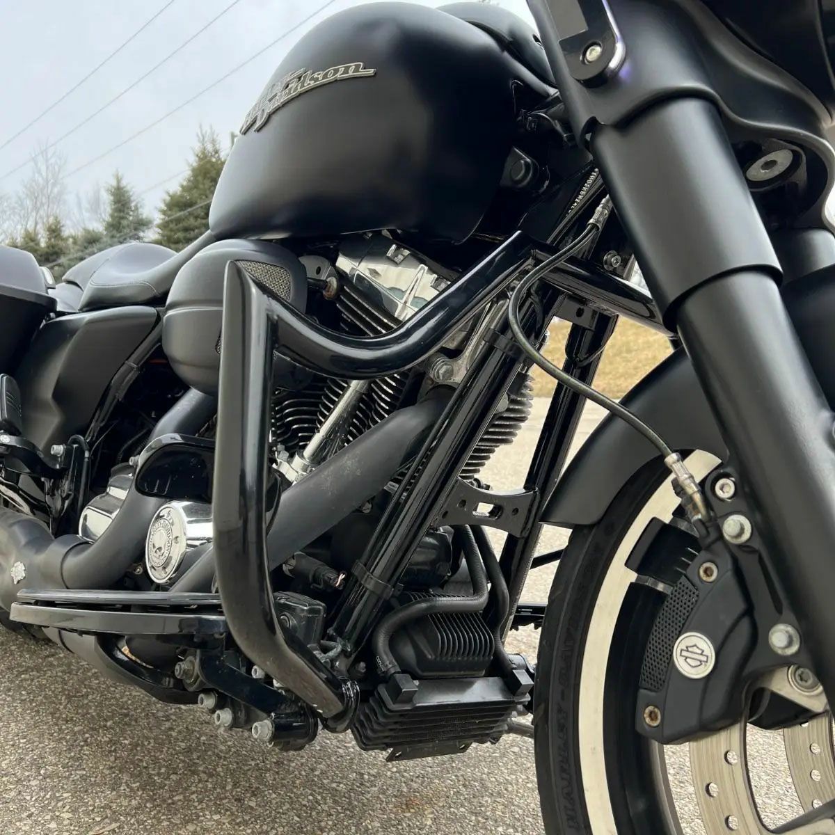 HAVOC エンジンガード クラッシュバー ブラック HogWorkz (ホグワークズ)