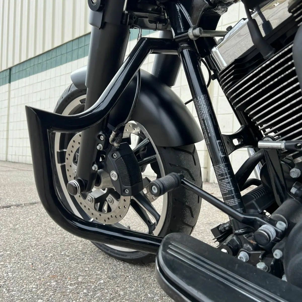 HAVOC エンジンガード クラッシュバー ブラック HogWorkz (ホグワークズ) 3