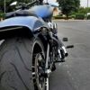 M8 ツーリング、ソフテイル、トライク カットバック フルエキゾーストマフラー (クローム/ブラック)5