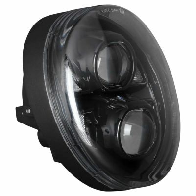 M8 ブレイクアウト LEDプロジェクターヘッドライト ブラック Hog Workz（ホグワークズ）