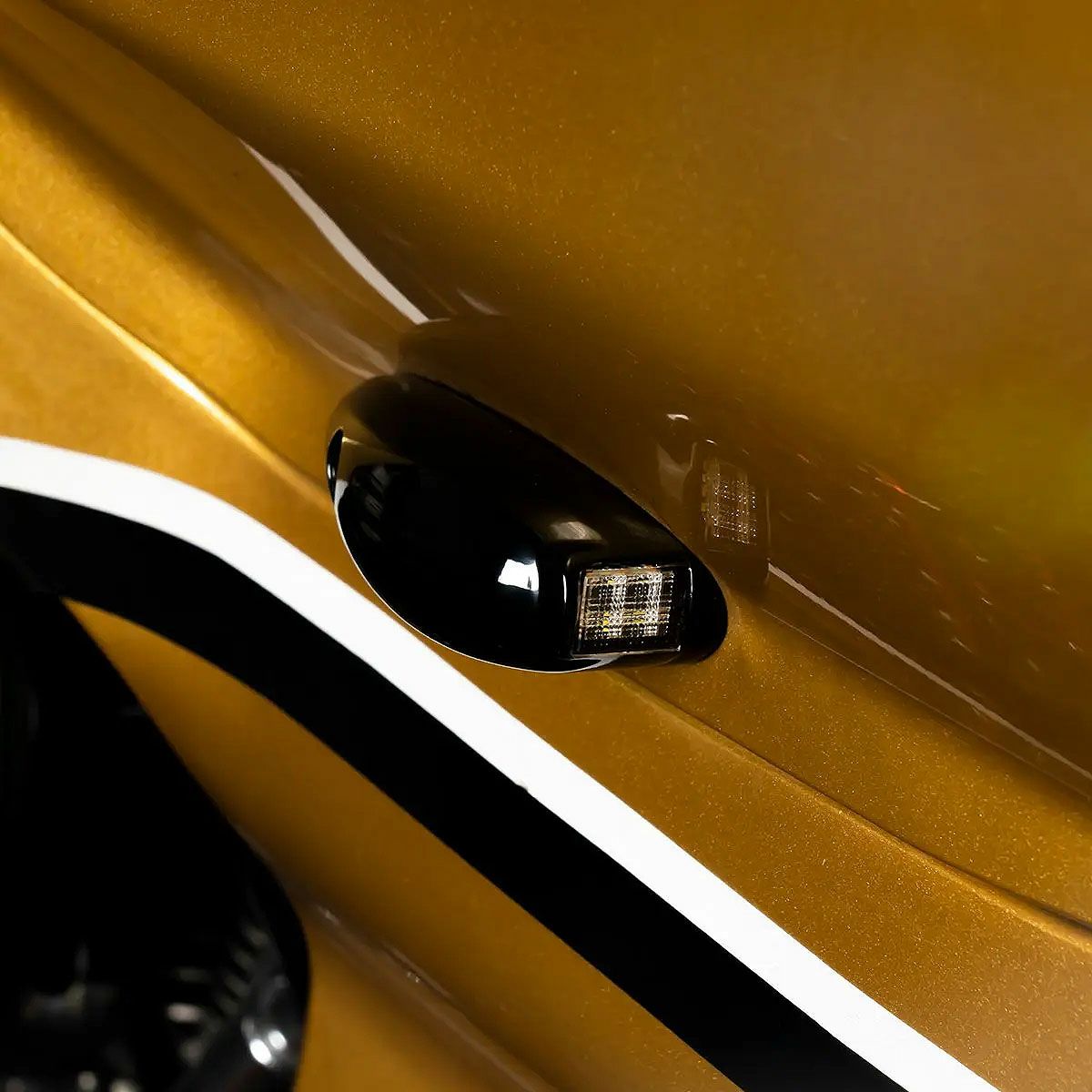 2015以降 ロードグライド PODZ フェアリング LEDウインカー ブラック Hog Workz（ホグワークズ） 2