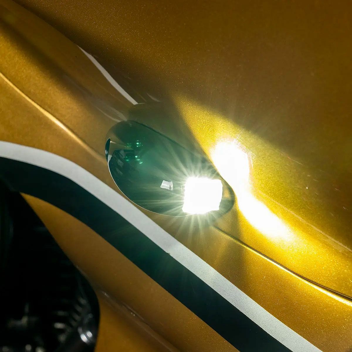 2015以降 ロードグライド PODZ フェアリング LEDウインカー ブラック Hog Workz（ホグワークズ） 3