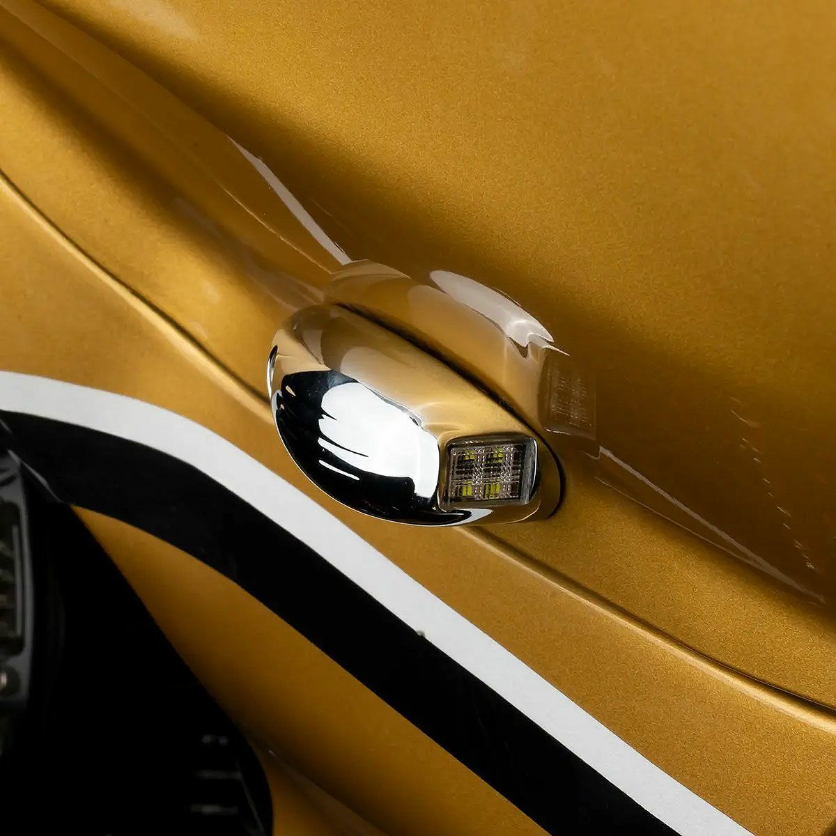 2015以降 ロードグライド PODZ フェアリング LEDウインカー クローム Hog Workz（ホグワークズ） 2