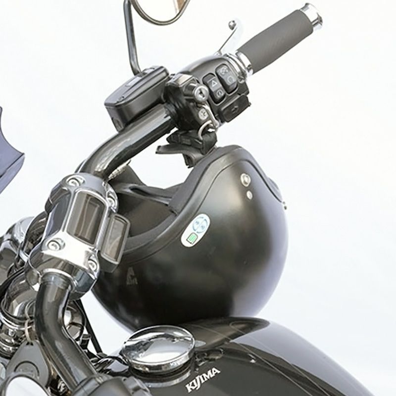 キジマ ヘルメットロック ハーレー レバーブラケットホルダー用 2