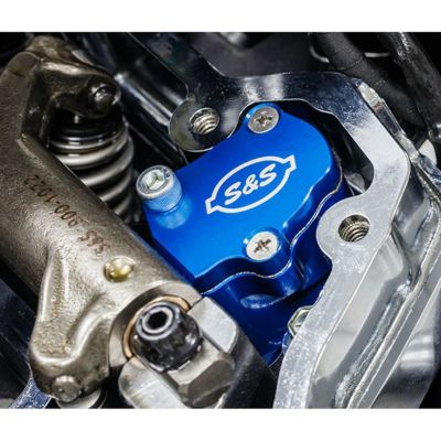 S&S ビレットシリンダーヘッドブリーザーキット M8用