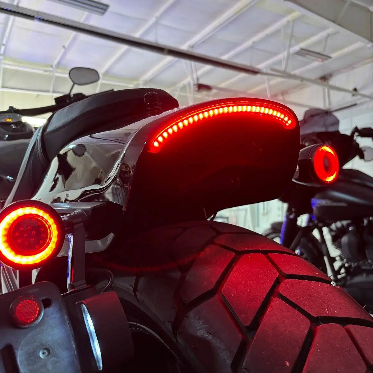 FXFB ファットボブ フェンダーエッジライト レッド HOGWORKZ