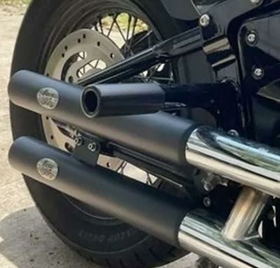 【セール】M8ソフテイル リアクラッシュバー ブラック Dean Speed