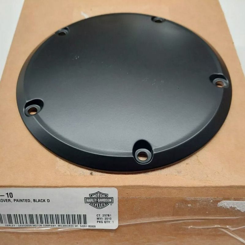 ツインカム用 ダービーカバー (デニムブラック)1