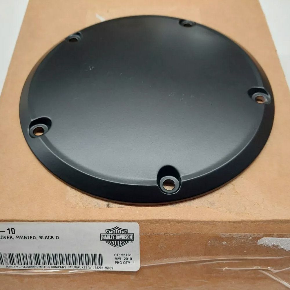 ツインカム用 ダービーカバー (デニムブラック)1